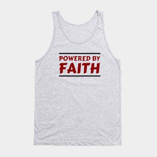 Powered By Faith | Christian Tank Top